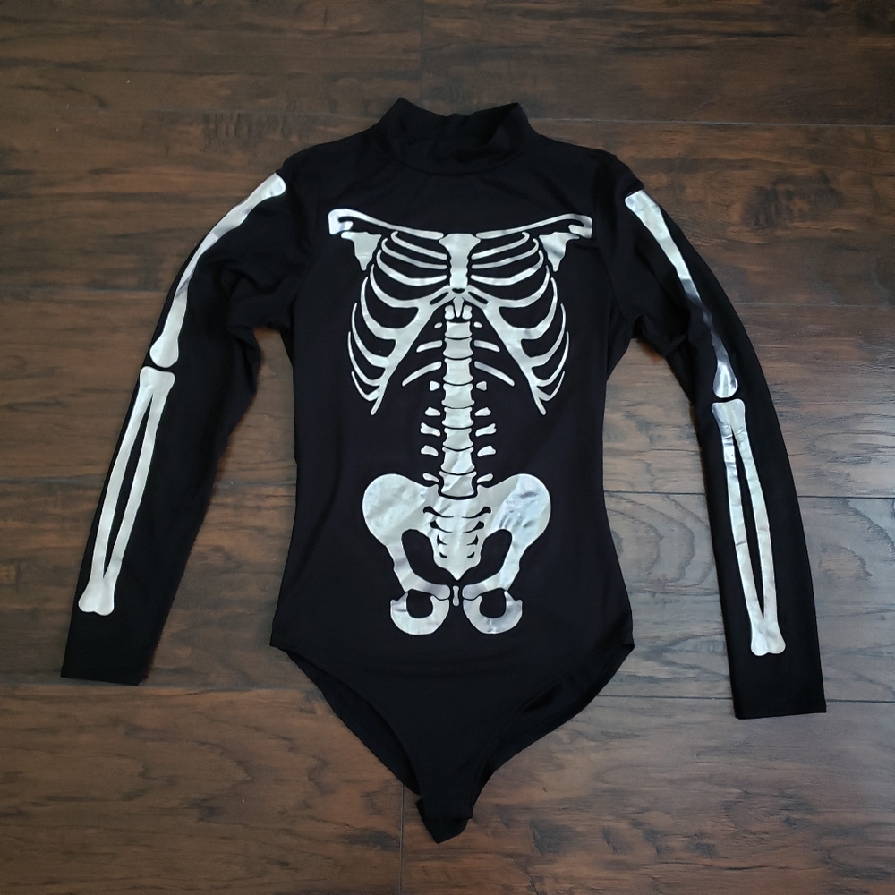 Skeleton bodysuit